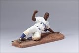 Cooperstown Series 3 Jackie Robinson: Brooklyn Dodgers White Jersey w/Blue Lettering