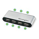 Kensington PocketHub USB 7 Ports Portable USB Hub K33366