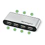Kensington PocketHub USB 7 Ports Portable USB Hub K33366