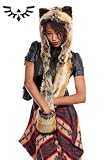Red Wolf Full Hood By SpiritHoods