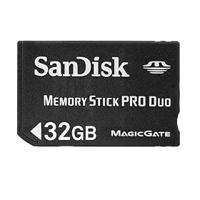 New-32GB Memory Stick Pro Duo - SDMSPD032GA11