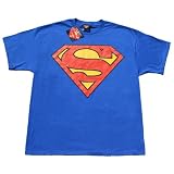  : CLASSIC SUPERMAN SHIELD LOGO T SHIRT