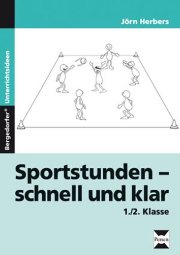 Buch - Cover Sportstunden - schnell und klar: 1. und 2. Klasse - Jörn Herbers - Persen im Aap Lehrerfachverlag