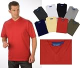 Doppelpack mit 2 V-Neck T-Shirt Größe 6XL dunkelblau