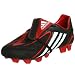adidas Men's Predator Absolion PS TRX FG Soccer Cleat,Black/White/Red,10 M