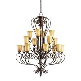 Kichler Chandelier 16 Lt Incandescent