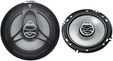 Kenwood KFC-1661S 6.5-Inch 180 Watt Max Power 3-Way Speaker System