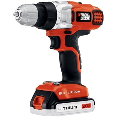 Black & Decker LDX220SBFC 20-Volt MAX Lithium-Ion Drill/Driver with Fast Charger