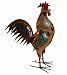 Small Americana Rooster : Recycled Metal Animal Garden Art Sculpture