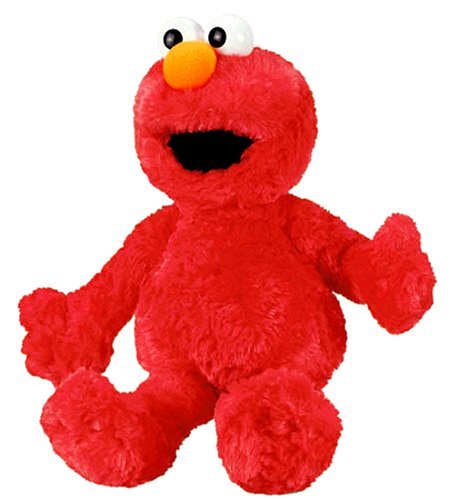 Gund Soft and Shaggy Elmo doll in new larger size!