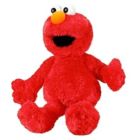 Gund Soft and Shaggy Elmo doll in new larger size! by Gund