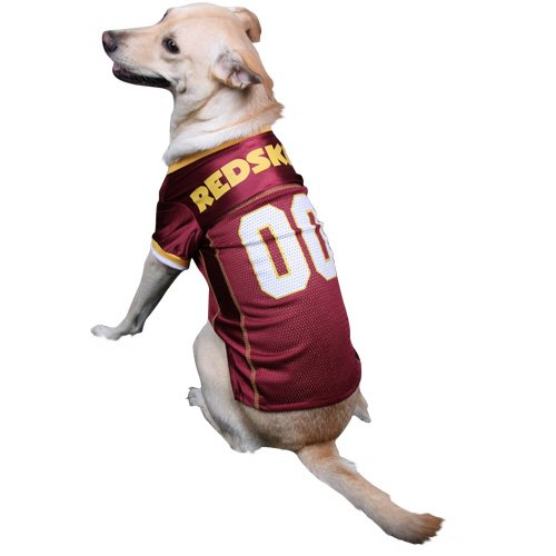 Washington Redskins L pet dog mesh NFL jersey 32-48lbs