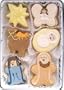 Beautiful Sweets Nativity Organic Cookies, 12 Cookies