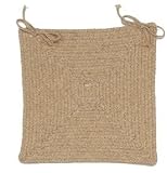 Colonial Mills Shear Natural Braided Chair Pads