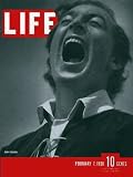 original LIFE MAGAZINE of February 7 1938 with Gary Cooper on the cover. Joe Louis.  MOVIE: The Goldwyn Follies.  Mayor Frank Hague of Jersey City.
