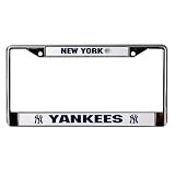 Express New York Yankees Chrome License Plate Frame