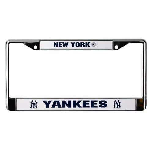 Express New York Yankees Chrome License Plate Frame