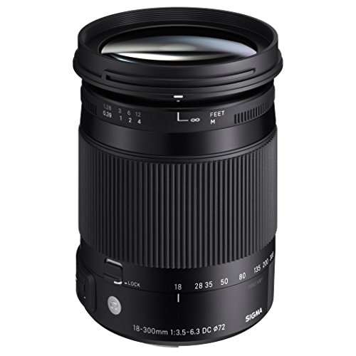 SIGMA 高倍率ズームレンズ Contemporary 18-300mm F3.5-6.3 DC MACRO OS HSM ニコン用 APS-C専用 886554