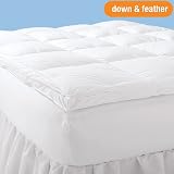 Brylane Home Down-Top Featherbed (WHITE,TWIN) by BrylaneHome