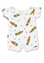 Fruits & Veggies Carrot Top Kisses Baby Romper