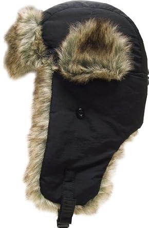 Alki'i Trooper Helmet mens Ladies Faux Fur lined snowboarding winter snow hats - 2 colors by Alki'i
