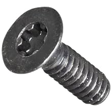 Dorian Tool TS Boring Insert Torx Screw for Inserts with 3/8" IC, #4-40 Threads, 3/8" Length, T-10 Torx Key (Pack of 10)