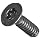 Dorian Tool TS Boring Insert Torx Screw for Inserts with 3/8" IC, #4-40 Threads, 3/8" Length, T-10 Torx Key (Pack of 10)