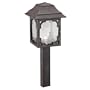 Intermatic CL083OB Malibu Low Voltage 7-Watt Metal Garden Light, Oil Rubbed Bronze with Seeded Globe