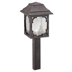 Intermatic CL083OB Malibu Low Voltage 7-Watt Metal Garden Light, Oil Rubbed Bronze with... by 