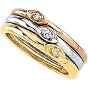 14K Rose Gold Diamond Ring