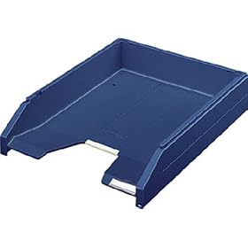 【クリックで詳細表示】KOKUYO DT-UN40B スタッキングトレー＜UNIFEEL＞A4縦 ブルー