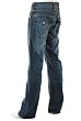 New Mens True Religion Billy Super T Jeans Dark Chelsea