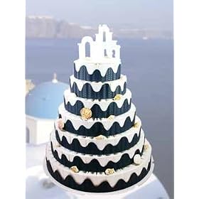 Greek Wedding Favor Cake