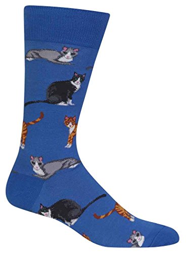 Hot Sox Mens Multi Cat Trouser Sock