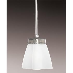 Pendants Brushed Nickel P5072-09 Medium Base By Progressive Lighting by Progressive Lighting