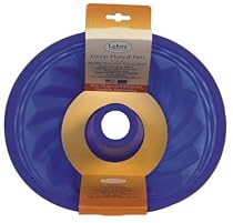 Lekue Silicone Deep Fluted Pan, Blue