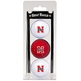Nebraska Cornhuskers Pack of 3 Golf Balls from Team Golf
