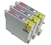 ValleyBuy ® Remanufactured Epson #60 / T060 Bulk Set of 3 Ink Cartridges: Cyan / Magenta / Yellow