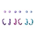 Xhilaration&reg; Polka Dot Pastel Hoop & Stud Earring Set