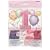 First Birthday Girl Latex Balloons - Pack of 8
