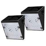 Smart Solar 3140WMM2 Solar Wall Light, Twin Pack