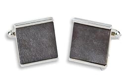 Cufflinks - Iridescent Obsidian