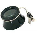 4x Clip-On Eyeglass Loupe Jewelers Spectacle Magnifier