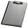 Officemate  Recycled Clipboard Storage/Forms Holder, Plastic, Top Opening, Black/Gray (83356)
