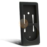 Black Silicone Skin Case w/ Belt Clip for Samsung YP-T10 by Eforcity