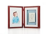 Pearhead Babyprints Desktop Frame, Mahogany