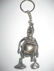 Star Wars Episode 1 1998 Watto Pewter Keychain - fully articulated - Rare!