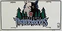 LP - 678 Minnesota Timberwolves License Plate - 809