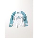 adidas Revolution Raglan Long Sleeve Tee Girls Toddler 2T-4T