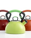 KitchenAid Porcelain Enamel on Steel Soft Grip Teakettles